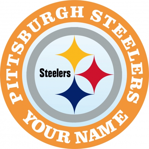 Pittsburgh Steelers Customized Logo heat sticker