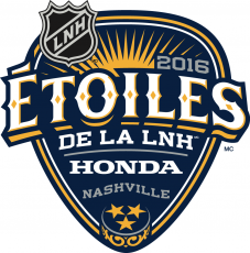 NHL All-Star Game 2015-2016 Alt. Language Logo heat sticker