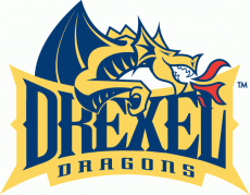 Drexel Dragons 2002-Pres Primary Logo heat sticker