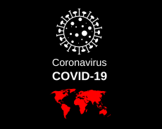 Covid19-34 Logo heat sticker