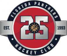 Florida Panthers 2018 19 Anniversary Logo heat sticker
