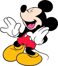 Mickey Mouse Logo 28 heat sticker