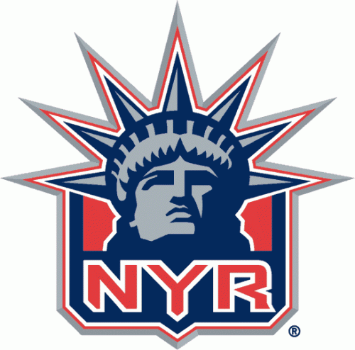 New York Rangers 1996 97-2006 07 Alternate Logo custom vinyl decal