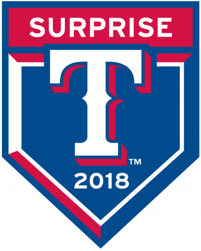 Texas Rangers 2018 Event Logo heat sticker