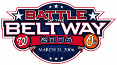 Baltimore Orioles 2006 Event Logo custom vinyl decal