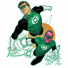 Green Lantern Logo 03 heat sticker