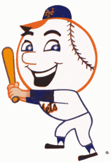 New York Mets 1963-1970 Mascot Logo heat sticker