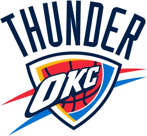 Oklahoma City Thunder 2008-2009 Pres Primary Logo heat sticker