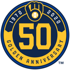 Milwaukee Brewers 2020-Pres Alternate Logo 04 heat sticker