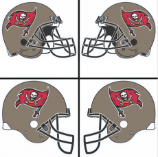 Tampa Bay Buccaneers Helmet Logo heat sticker