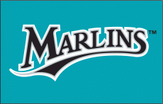 Miami Marlins 1994-2002 Batting Practice Logo 02 heat sticker