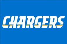 Los Angeles Chargers 2017-Pres Wordmark Logo 04 custom vinyl decal