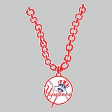 New York Yankees Necklace logo heat sticker