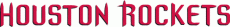 Houston Rockets 2003-2004 Pres Wordmark Logo heat sticker