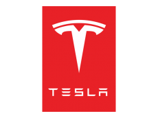 Tesla Logo 02 heat sticker