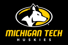 Michigan Tech Huskies 2016-Pres Primary Dark Logo heat sticker