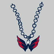 Washington Capitals Necklace logo heat sticker