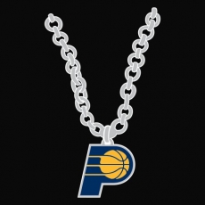 Indiana Pacers Necklace logo custom vinyl decal