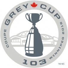 Grey Cup 2015 Primary Logo custom vinyl decal