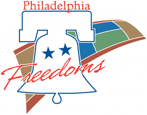 Philadelphia Freedoms 2005-2009 Primary Logo custom vinyl decal