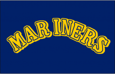 Seattle Mariners 1989-1992 Batting Practice Logo heat sticker