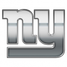 New York Giants Silver Logo custom vinyl decal
