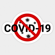 Covid19-07 Logo heat sticker