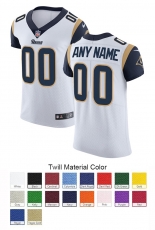 Los Angeles Rams Custom Letter and Number Kits For White Jersey Material Vinyl