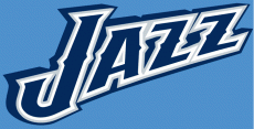 Utah Jazz 2006-2010 Wordmark Logo heat sticker
