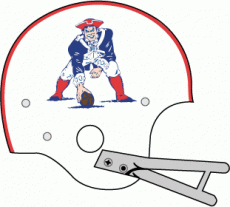 New England Patriots 1971-1981 Helmet Logo heat sticker