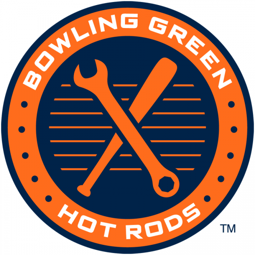 Bowling Green Hot Rods 2016-Pres Alternate Logo heat sticker