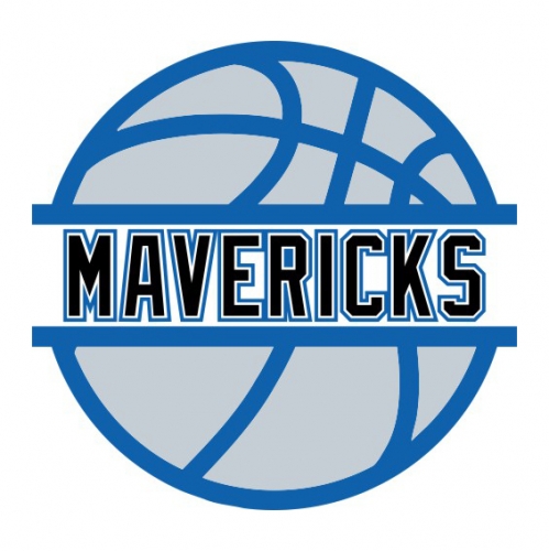 Basketball Dallas Mavericks Logo heat sticker