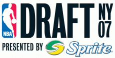 NBA Draft 2006-2007 Logo custom vinyl decal