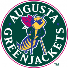 Augusta Greenjackets 1994-2005 Primary Logo heat sticker