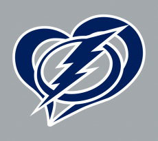 Tampa Bay Lightning Heart Logo custom vinyl decal