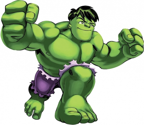 The Hulk Logo 01 heat sticker