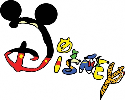 Disney Logo 15 heat sticker