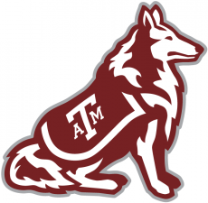 Texas A&M Aggies 2001-Pres Mascot Logo 04 heat sticker