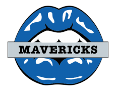 Dallas Mavericks Lips Logo heat sticker
