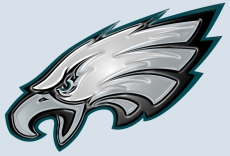 Philadelphia Eagles Plastic Effect Logo heat sticker
