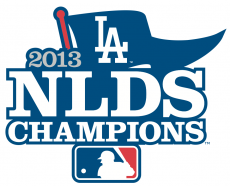 Los Angeles Dodgers 2013 Champion Logo 01 heat sticker