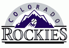 Colorado Rockies 1991-1992 Unused Logo heat sticker