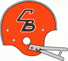 Cleveland Browns 1965 Unused Logo heat sticker