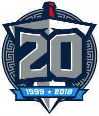 Tennessee Titans 2018 Anniversary Logo custom vinyl decal