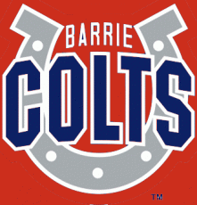 Barrie Colts 1995 96-Pres Alternate Logo custom vinyl decal