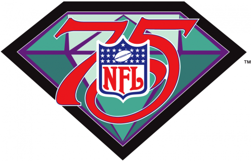 National Football League 1994 Anniversary Logo heat sticker