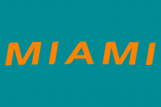 Miami Dolphins 2013-Pres Wordmark Logo 01 heat sticker