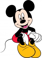 Mickey Mouse Logo 29 heat sticker