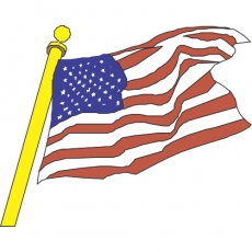 Flag Logo 01 heat sticker
