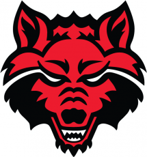 Arkansas State Red Wolves 2008-Pres Prmary Logo heat sticker